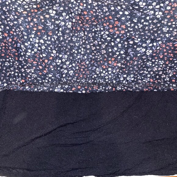 Abercrombie Kids Navy and Floral Dress Size 13/14 - Picture 7 of 10